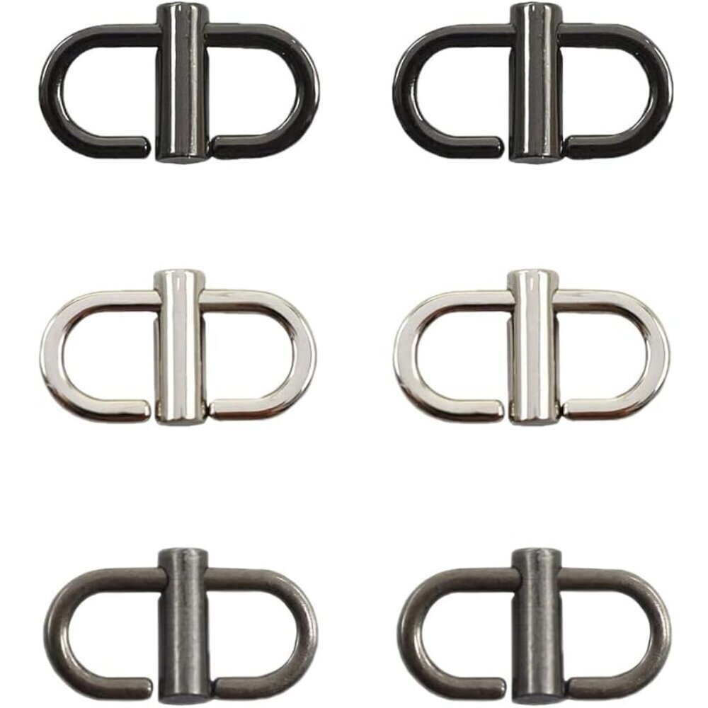 Adjustable Metal Buckles for Chain Strap Bag, Chain Links Tiny Clip to Shorten L